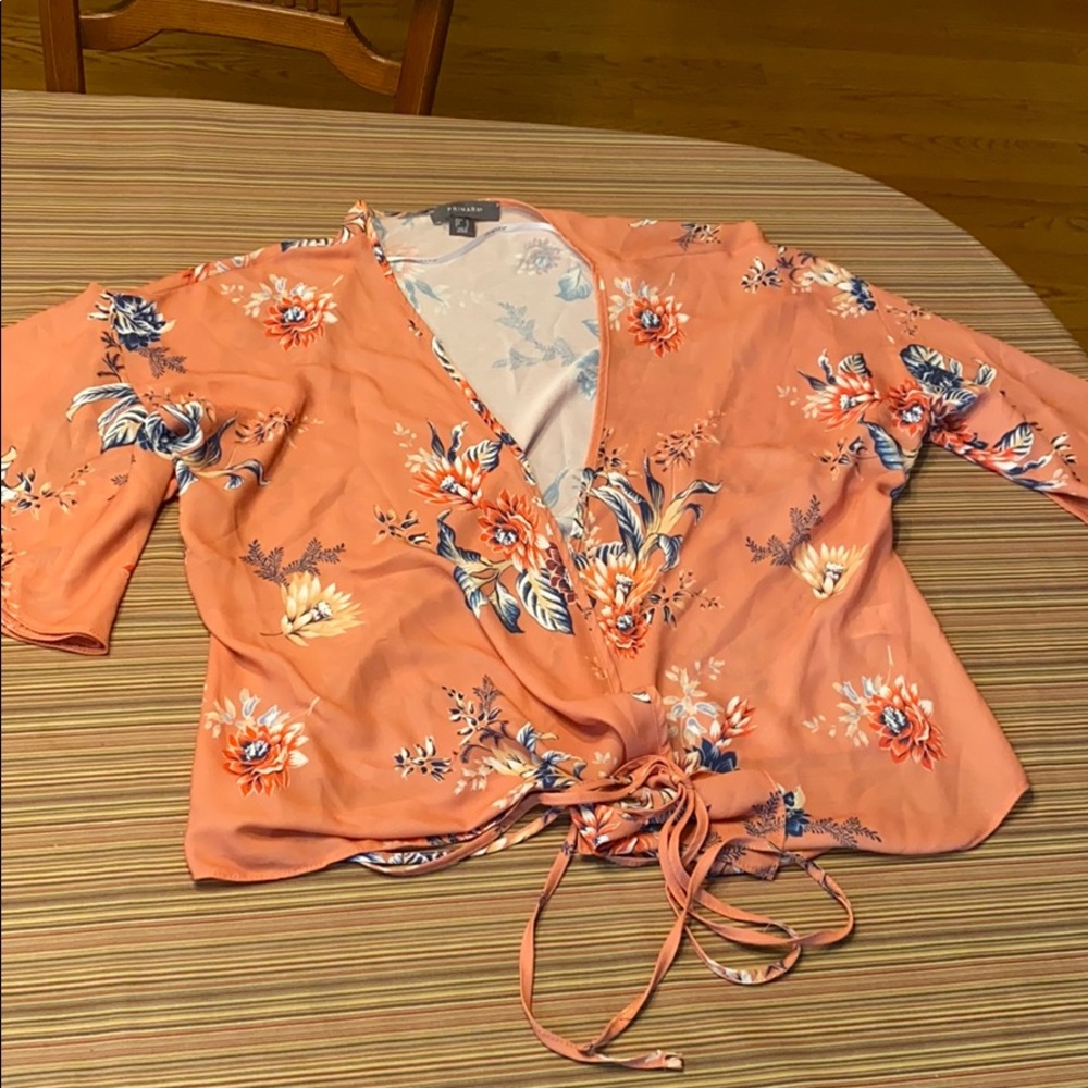 Wrap shirt